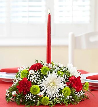 Fields of Europe Christmas Centerpiece